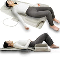 Full Body Stretching Massage Mat with Airbags. 3D Lumbar Traction - Neck Back Waist Hip Relaxation &amp Pain Relief. Back Massager Pad Foldable &amp Portable.