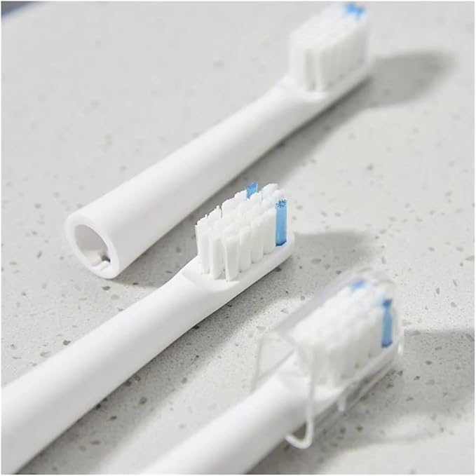 Compatible ForRealme N1 N2 RTX2103 SN301 Electric Toothbrush Replacement Heads Sonic Smart Brush Soft Bristle Nozzles4/8/16pcs(White 8PCS)