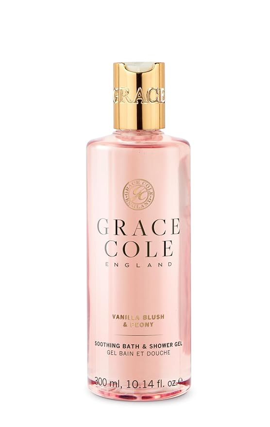 Grace Cole Vanilla Blush &amp Peony Bath &amp Shower Gel 1 x 300ml