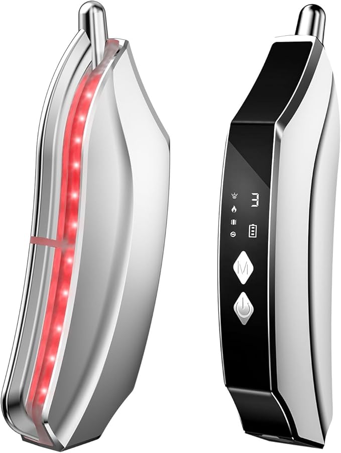 Muscle Scraper ToolElectric Fascial Knife for Deep Tissue Massage - 4 Modes 3 Heating 3 VibrationElectric Gua ShaMyofascial Release Tool for Whole Body