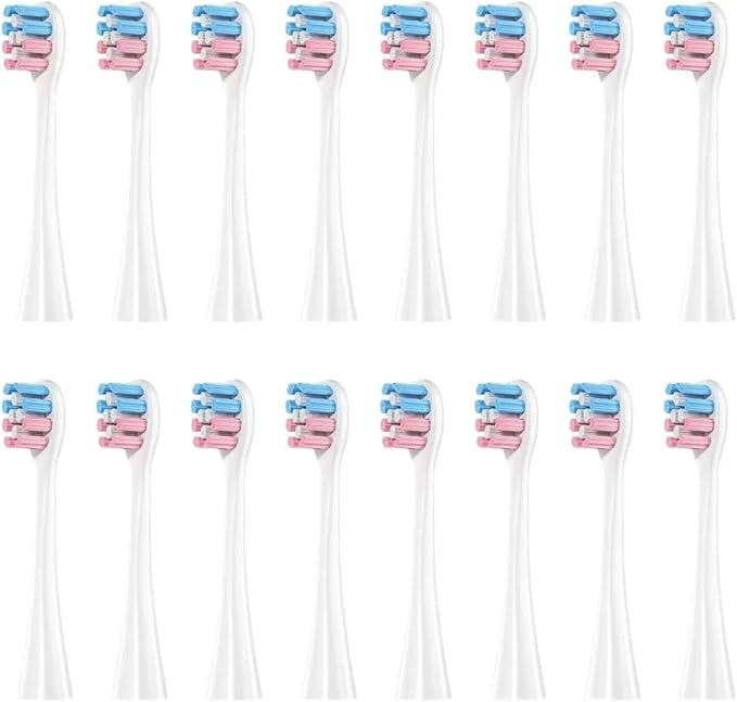 Replacement Toothbrush HeadCompatible for Oclean Electric A1K/K3/K3PRO/P3K6/P3K7 Soft Bristles Accessory(16pcs)