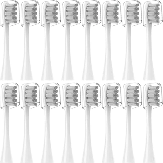 Compatible for Oclean 16PCS Replacement Brush Heads - Sonic X/X Pro/Z1/SE/F1/One/PW01-09/P5(16 (2 Colors))