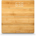 Soehnle Style Sense Bamboo Magic Digital Bathroom Scales Weight up to 180 kg in 100 gram Increments Display Visible When On Scales Including Batteries Personal Scales