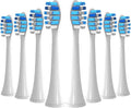 4-16Pcs Replacement Toothbrush Heads Plaque Defence Electric Head Brush(8pcs Blue)