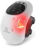 COMFIER Cordless Knee Massager with Heat and Red Light TherapyVibrationHeated Knee Brace Straps for Pain Relief with 18.9 InchHeating Pad for Knee Gifts for WomenMen