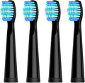 Compatible SG-D010 Replacement Brush Heads for SG-575 SG-958 and SG-551 Electric Toothbrush - Soft Bristles Deep Clean(SG-D020Black)