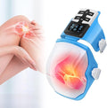 OSITO Knee Massager with Heat 3 Level Air Compression &amp EMS Pulse Pain Relief for Knees Arthritis Stiffness - Adjustable Straps
