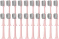 Replacement Toothbrush HeadCompatible for Q-05/Y2 Electric Heads Soft Bristle Whitening Brush(20PCS Pink)