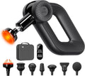 BOB AND BRAD D6 Pro Plus Massage Gun with Heat Deep Tissue Percussion with 16mm Amplitude Professional Muscle Massager Gun for Athletes Quiet Electric Handheld Massager