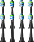 4-16Pack Replacement Toothbrush Heads Compatible For Philips Sonicare Electric Tooth Brush Electric Tooth Brush Refill(8pcs Black)