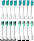 Compatible for Philips Sonicare Toothbrush Brush Head Replacement Heads HX3/HX6/HX9 Series HX3210/3211/6150/6500/6510/6530/9342/6730(8P2 8P4)