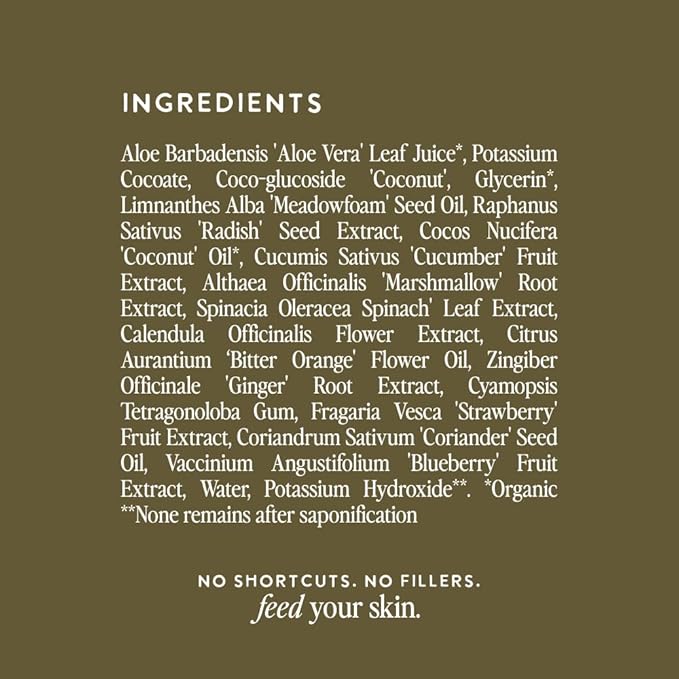 Under Luna Body Cleanser | Gentle Wash for Daily Use | Plant-Powered Cleanse with Soothing Botanicals | Non-Stripping &amp Safe for All Ages | Vegan &amp Non-Toxic | 9.5 fl oz