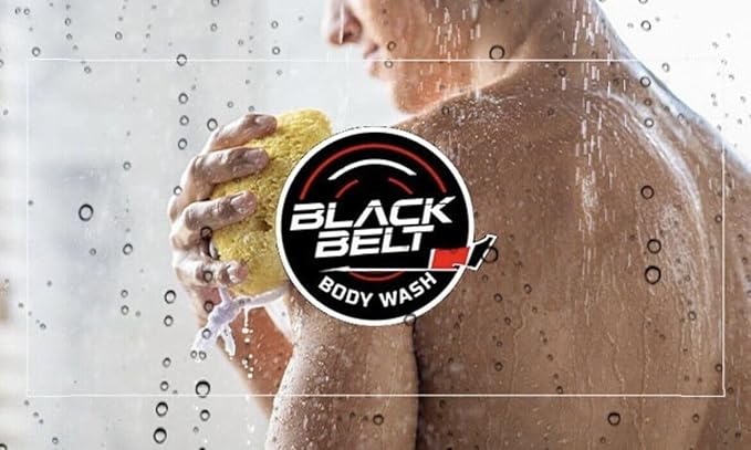 Blackbelt Body Wash - Antifungal Athlete's Body Soap - Prevents and Treats Ringworm Jock Itch and Athlete's Foot