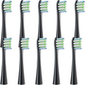 Compatible for Replacement Brush Heads for X/X PRO/ Z1/ F1/ One/Air 2 /SE Toothbrush Soft Bristle Nozzles Refill(10Black)