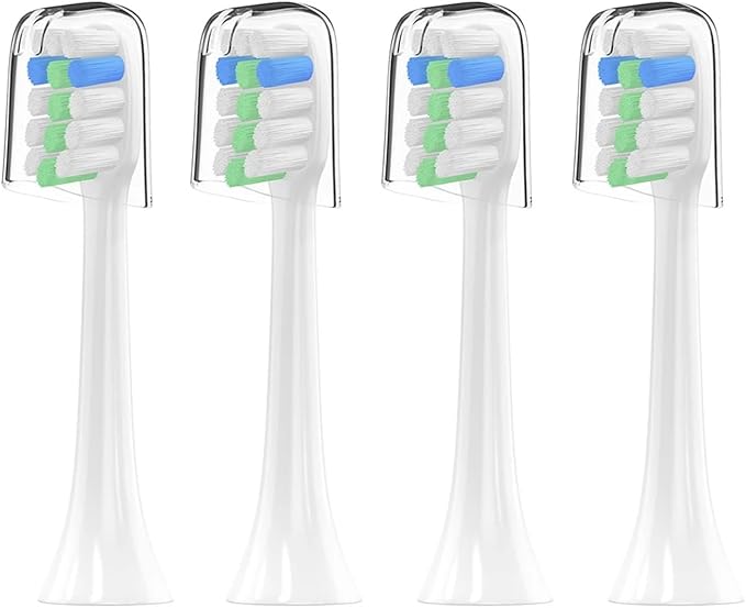 Replacement Compatible ForXiaomi SOOCAS/SOOCARE X3 Toothbrush Head for Xiaomi Mijia Electric Tooth Brush(Gold)