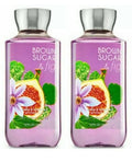 Bath and Body Works Brown Sugar &amp Fig Shower Gel 10 Oz 2 Pack (Brown Sugar &amp Fig)