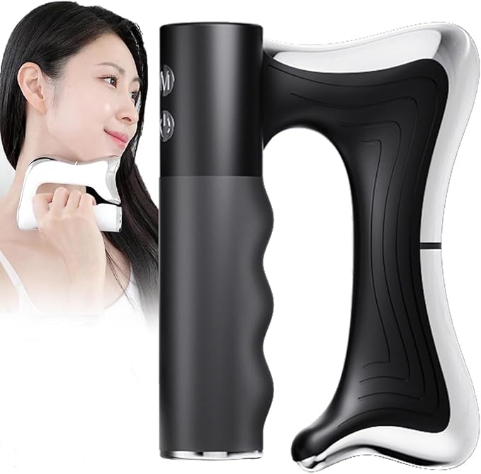 Fascia Massager Electric Muscle Scraping Tool deep Tissue Massager Heated Massage EMS Portable Suitable for Neck and Back Pain