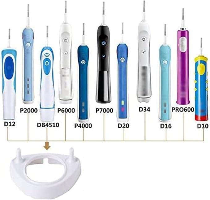 Charger Base Fit Compatible for Oral B Electric Toothbrush IO Series 3 4 5 6 1000/3000/5000/7000 Waterproof Inductive Toothbrush Hold(Only Holder)