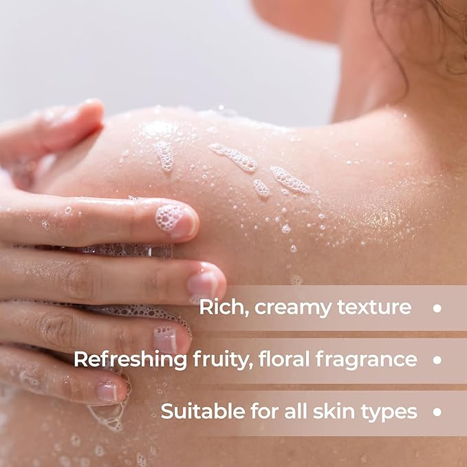 N.a.t.u.r.a.l.i | Deep Moisturising Body Wash | Shea Butter Cocoa Butter and Murumuru Butter | Gently Cleanses Deeply Hydrates and Nourishes Skin for unisex 200ml.