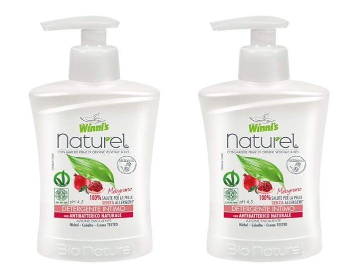 Winni's: Pomegranate Intimate Wash 250ml / 8.45fl.oz pack of 2
