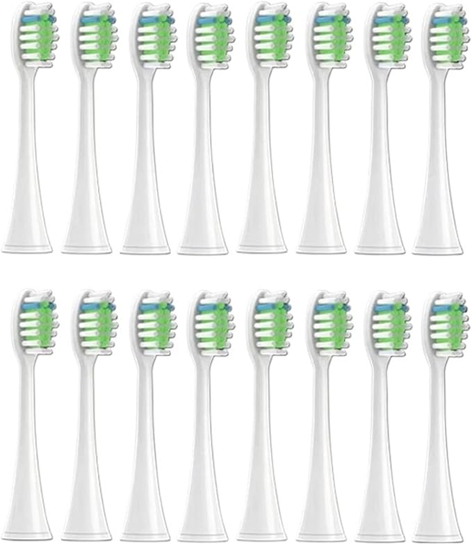 Replacement Brush Heads Compatible for HX3 HX6 HX9 Series Toothbrush(16P1)