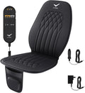 Vehicle Seat Air Massage Cover. Tailored for Long-Distance Drivers for Long commutes. 11 Air Cells Dynamic Work for Back &amp Hip. Relax Muscles While Driving Slim Comfy Design (Black)