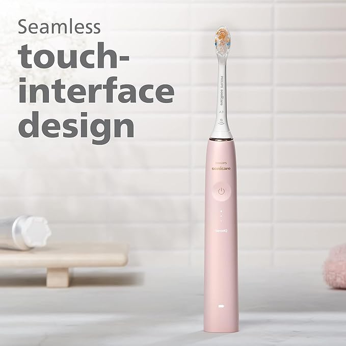 Philips Sonicare Protective Clean 9900 Rechargeable Electric Power Toothbrush Charging Travel Case with USB Charging Soft Brush Head Pink with Accessories
