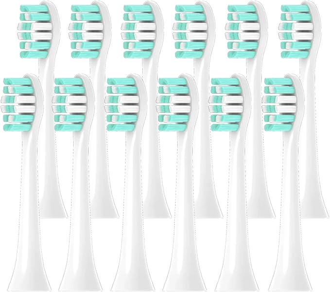 4/8/12/16PCS for HX6530 Replacement Toothbrush Heads Electric Vacuum Soft Bristle Brush(12pcs)