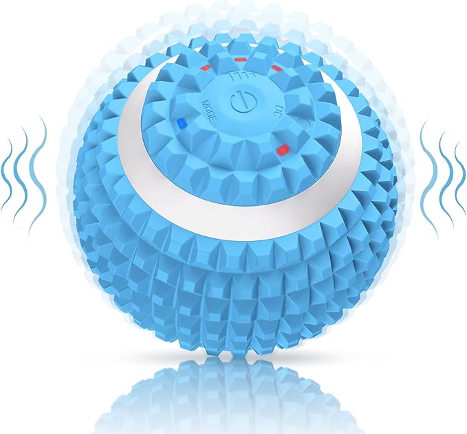 Uppye Vibrating Massage Ball for Pain Relif Lacrosse Balls Deep Tissue Trigger Point Therapy for Plantar Fasciitis Pain Relief Muscle Pain for Myofascial Release Ball