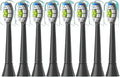 4/8pcs Replacement Toothbrush Heads Compatible with Philips Sonicare Soft Electric Brush Head 4100 6500 6100 7500 5(8pcs Black)