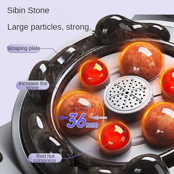 Electric Abdominal Massager Stomach Massager for Digestion Belly Cellulite Massage for Flattening BellyRelieves Discomfort Caused by Bloating ConstipationStomach Pain Gifts for Mom