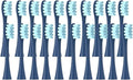 20PCS Replacement Brush Heads Compatible for Flow/X PRO Elite/X/One/Z1/F1Electric Toothbrush(20 pcs Blue)