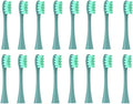 Replacement Brush Heads Compatible for Oclean X/X PRO/ Z1/ F1/ One/Air 2 /SE Sonic Electric Toothbrush Head Soft Bristle Nozzles(16 Green)