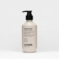 LATHER Desert Aloe &amp Agave Body Wash | Hydrating &amp Refreshing Skin Care | Paraben &amp Sulfate Free | Gentle Cleansing with Invigorating Scent | Suitable for All Skin Types | 12 oz