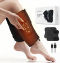 HubiCare Air Compression Leg Massager for Different Needs for Foot Calf and Thigh for Circulation and Pain Relief Wireless Rechargeable Calf Air Compression with Heat 4 Modes 3 Intensities (Pair)