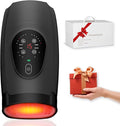Hand Massager for Arthritis and Carpal Tunnel Relief Cordless Hand Massager with Heat and Compression 6 Modes 6 Intensities 3 Heat Levels Gifts for Women &amp Men Black