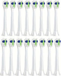 Compatible for Ph Soni Care W2 Optimal White H6063/67 Replacement Brush Heads Diamond Clean 3 6 9 Series Electric Toothbrush(16PCS)