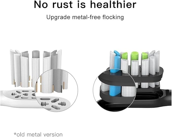 Compatible for Toothbrush Heads Replacement X1 X3 X3U X5 Teeth Brush Bristle Nozzles Accessory(2pcs Pink)