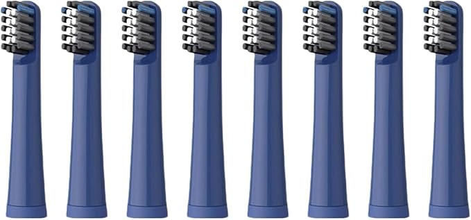 Compatible N1 N2 RTX2103 Electric Toothbrush Replacement Heads Smart Brush Soft Bristle Nozzles8/16pcs(Blue 8PCS)