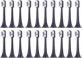 Compatible for T700 Replacement Toothbrush Heads Electric(Black-20pcs)
