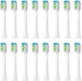 Replacement Toothbrush HeadsCompatible with ROAMAN T3/T5/T10/T10S/T20/E7/V5 Electric(16pcs White)