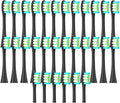 50PCS Vacuum BrushCompatible for X/X PRO/ Z1/ F1/ One/Air 2 /SE Replacement Head Toothbrush Nozzles Soft Bristle(50Black)