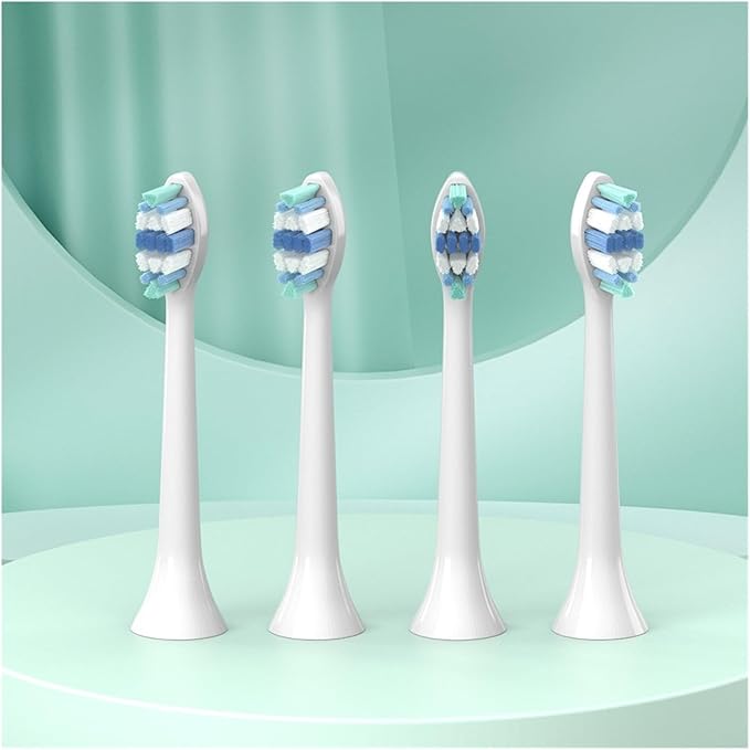 HX9034p Toothbrush Brush Head Compatible for HX3 HX6 HX9 Series HX3210 3211 6150 6500 6510 6530 9342 6730 9312 9372care IPS(HX9034P-48Pcs)