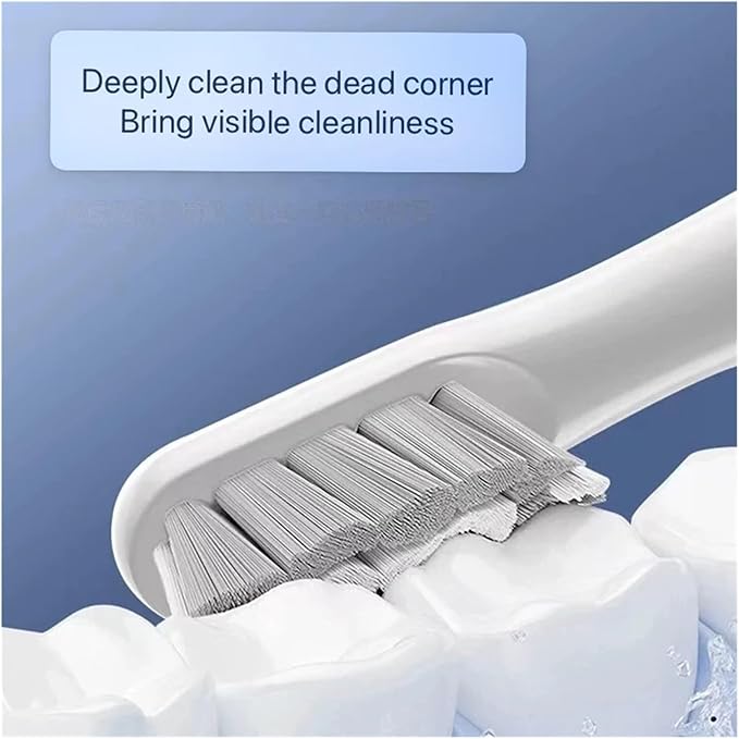 Replacement Toothbrush HeadCompatible for DR.BEI C3/Y1/GY1/C6X Electric General Adult Bristles Nozzle Brush(8PCS)