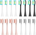 16 Pcs Electric Toothbrush Replacement Heads Compatible for X/X PRO/ Z1/ F1/ One/Air 2 / SE Soft Bristle Tooth Brush Head