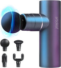 arboleaf Massage Gun Deep Tissue Balance of Power &amp Portability Full-Metal Percussion Massager with Silent Brushless Motor - Ultra-Quiet Pocket-Sized for Athletes Back Pain Relief Home Office Tra