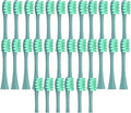 30/50PCS  Compatible for X/X PRO/ Z1/ F1/ One/Air 2 /SE Replacement Head Toothbrush Nozzles Soft(30Green)