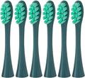 6Pcs Suitable Compatible For OCLEAN/OKLIN X Electric Toothbrush Head One/SE/XPRO/Z1/AIR Universal Replacement Head Adult 2258 Soft Hair(GN 6Pcs)