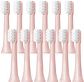 6/12Pcs Replacement Brush Heads Compatibility for XIAOMI MIJIA T100 Mes603 Toothbrush(T100-PK-12PCS)