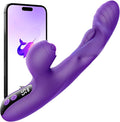 Portable Vibrating Massager -Clitioral Sucker Relaxes Muscles Viboators Toy 10 Modes Couples - for Body and Back Foot Silent Personal for Sports Massage Adult Tools Relaxation (Purple3)